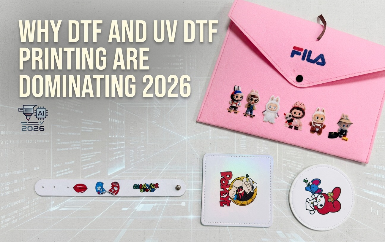 The Future of Customization: Why DTF and UV DTF Printing are Dominating 2026